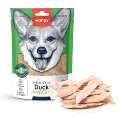 Fryse tørret andebryst 40g - Wanpy